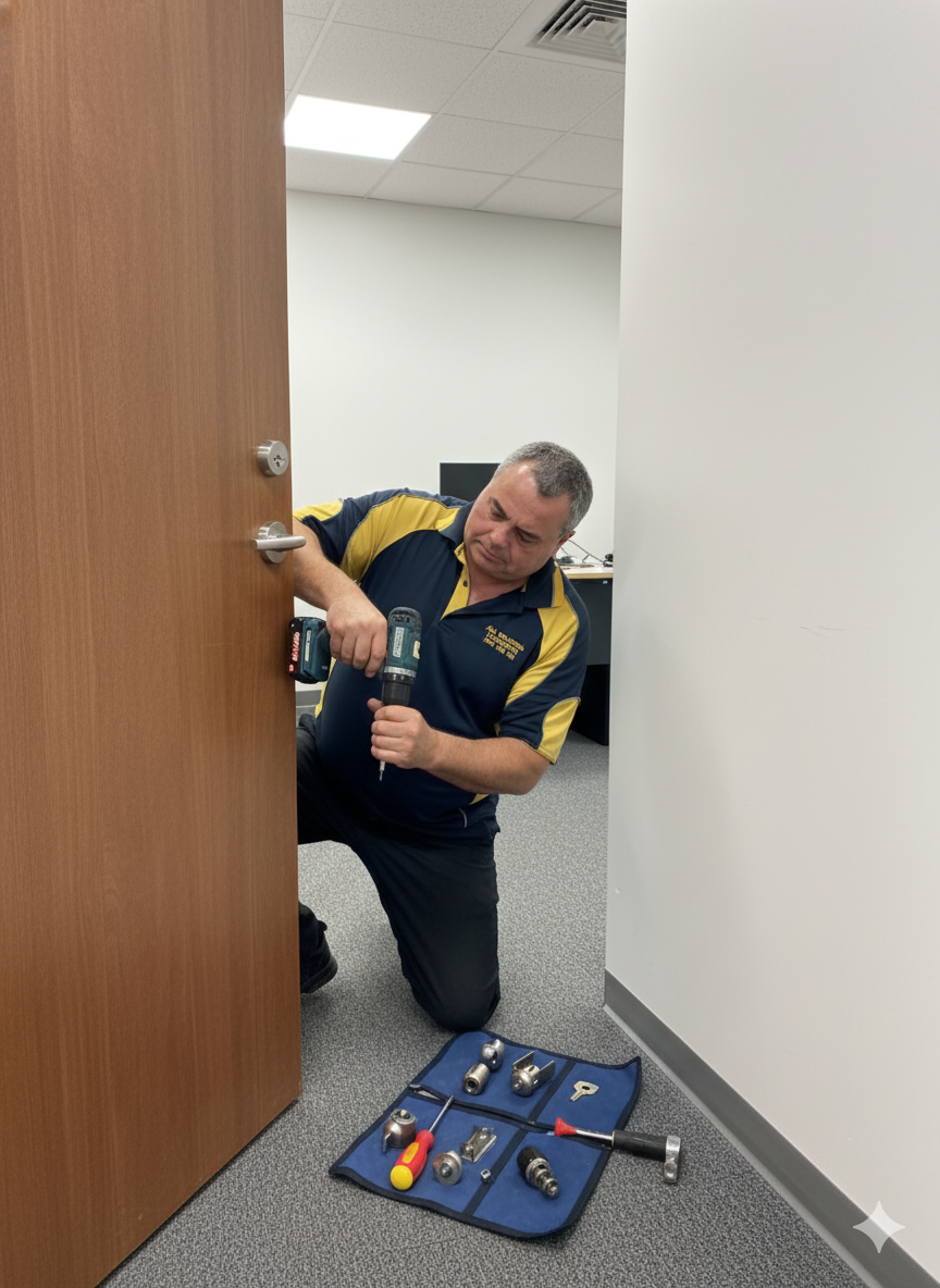 Are there locksmith services in Campbelltown that do commercial lock installations?