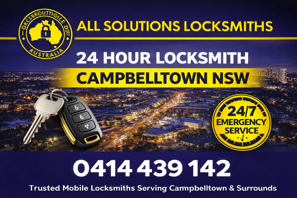 All Solutions Locksmiths – 24 Hour Locksmith in Campbelltown NSW